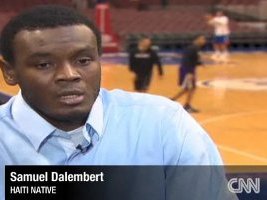 NBA Player Samuel Dalembert Helps Haiti